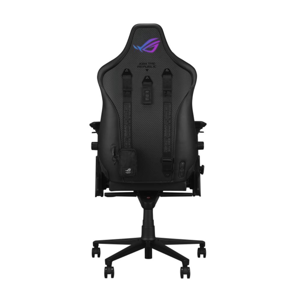ASUS ROG Courser Gaming Chair | 4D Armrests | RGB Lighting | 4D Lumbar Support | Magnetic Headrest | 155° Recline