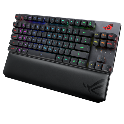 ASUS ROG Strix Scope RX TKL | Wireless Deluxe gaming keyboard for FPS gamers | X807