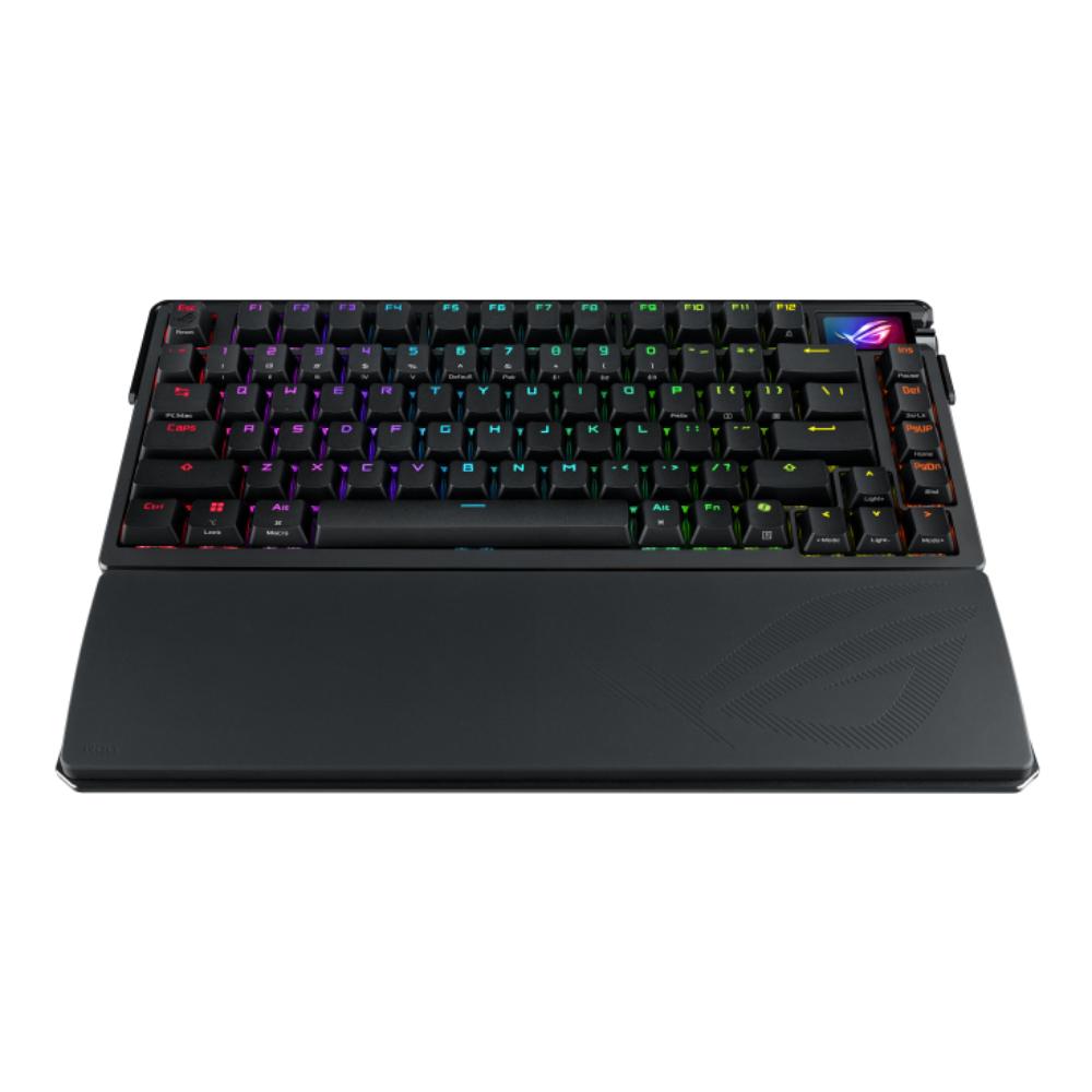 ASUS M702 ROG Azoth Extreme Gaming Keyboard | 75% Compact | ROG RX Optical Switches | Gasket Mount | OLED Display | Tri-Mode Wireless | MacOS Support