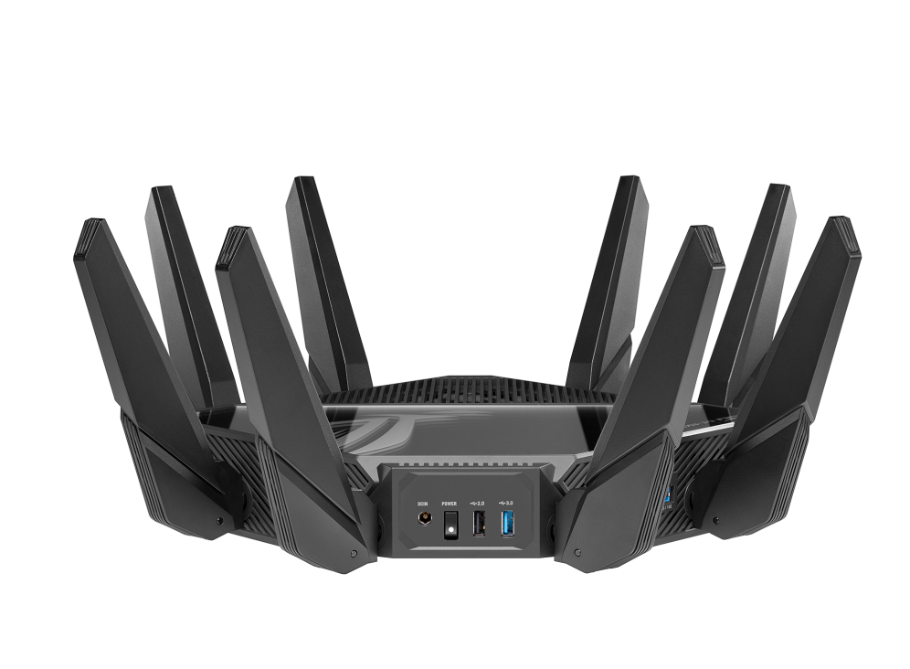 ASUS ROG Rapture GT-AXE16000 | quad-band WiFi 6E (802.11ax) gaming router | (16000 Mbps)