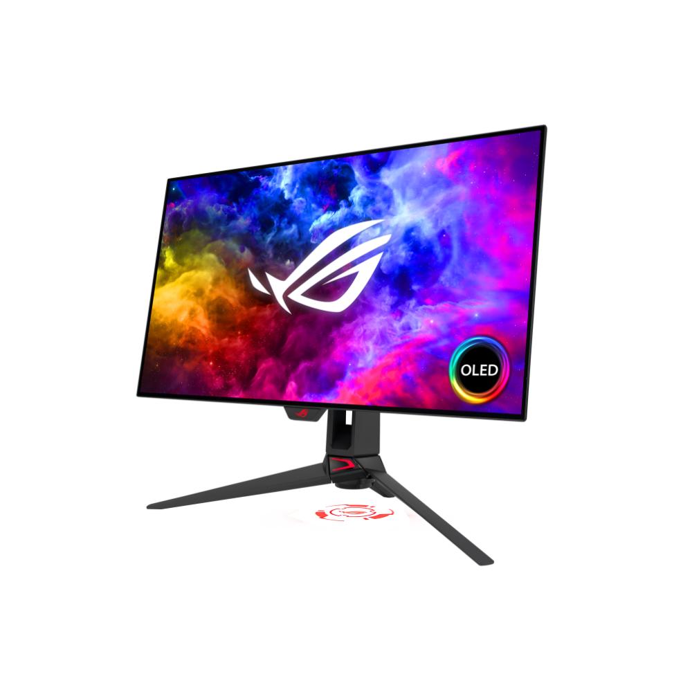 ASUS ROG Swift OLED PG27AQDM | 26.5" QHD OLED Gaming Monitor | 240Hz | 0.03ms Response | HDR10 | G-SYNC Compatible | Adaptive-Sync | Anti-Glare | Ergonomic Design