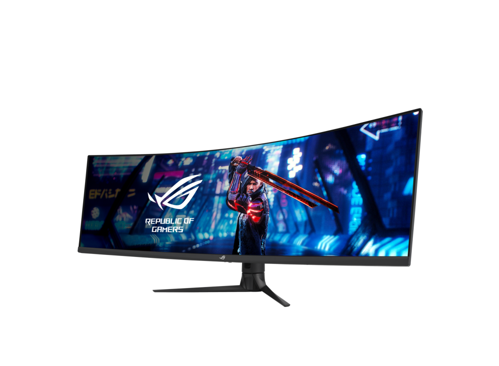 ASUS ROG Strix XG49WCR | Super Ultra-wide Gaming Monitor | 49”, Double QHD 32:9 (5120 x 1440) | Curved