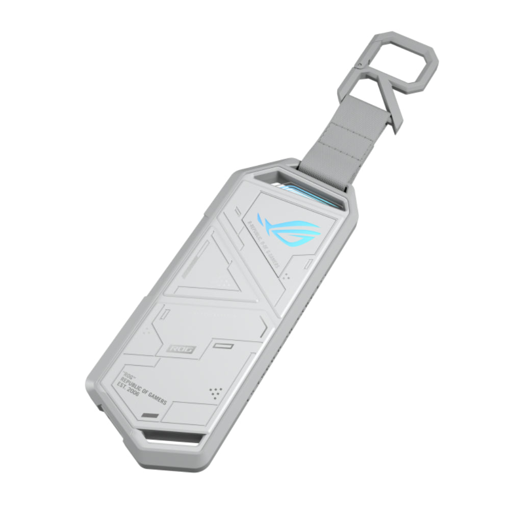 ASUS ROG Strix Arion ESD-S1C SSD Enclosure | USB-C™ 3.2 Gen 2, Aura Sync RGB, Aluminum Alloy Build, and Tool-Free Installation