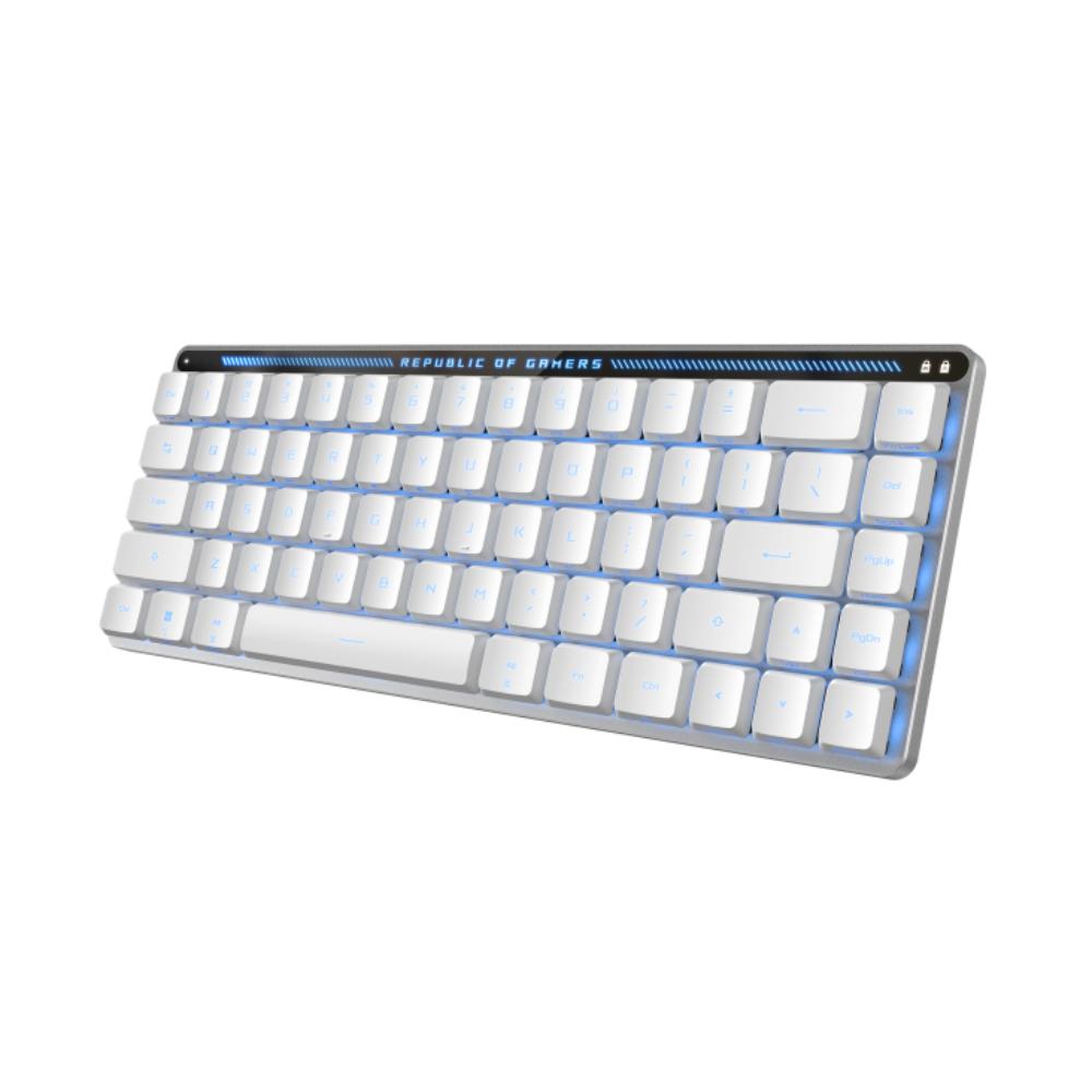 ASUS ROG Falchion RX Low Profile Gaming Keyboard | 65% Compact | ROG RX Low-Profile Optical Switches | Tri-Mode Wireless | RGB | Touch Panel