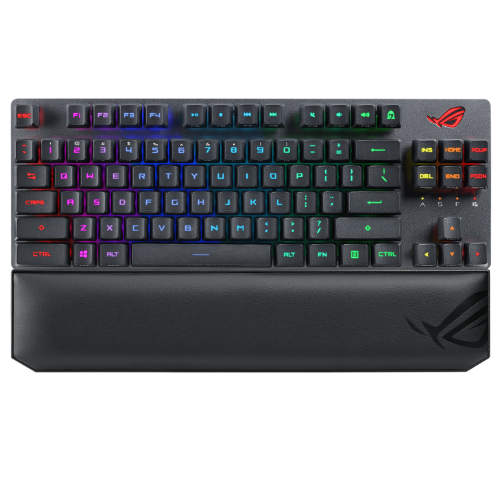 ASUS ROG Strix Scope RX TKL | Wireless Deluxe gaming keyboard for FPS gamers | X807