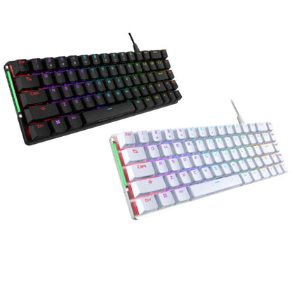 ASUS ROG M602 Falchion Ace | 65% Compact Gaming Keyboard | ROG NXRD Mechanical Switches | PBT Keycaps | Dual USB-C Ports | Touch Panel | Sound Dampening Foam
