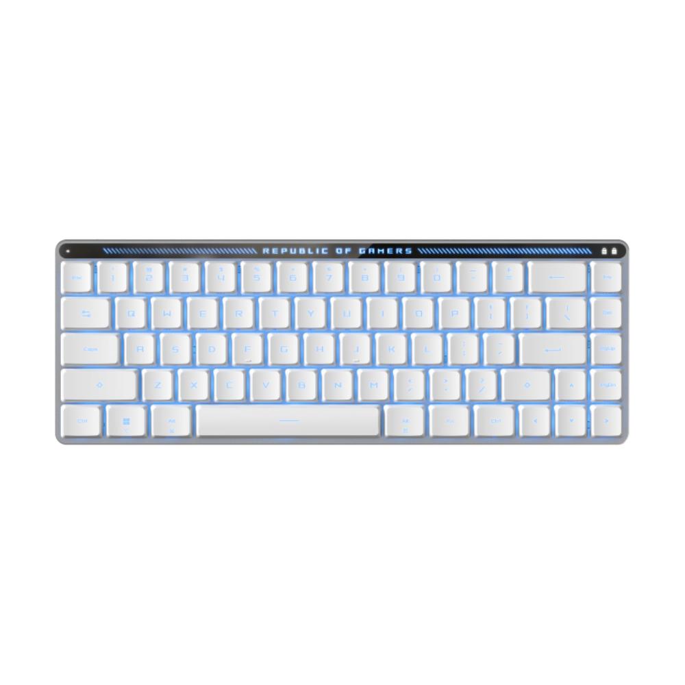 ASUS ROG Falchion RX Low Profile Gaming Keyboard | 65% Compact | ROG RX Low-Profile Optical Switches | Tri-Mode Wireless | RGB | Touch Panel