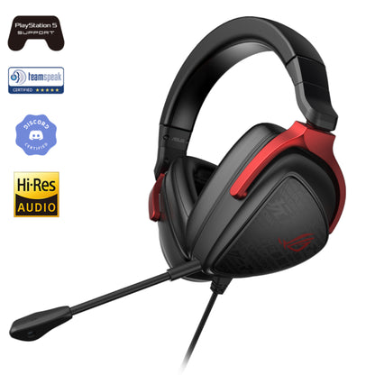ASUS ROG Delta S Core Gaming Headset | 50mm ASUS Essence Drivers | Virtual 7.1 Surround | Discord-Certified Mic | 3.5mm Wired | Multi-Platform Compatible | 270g Lightweight Design