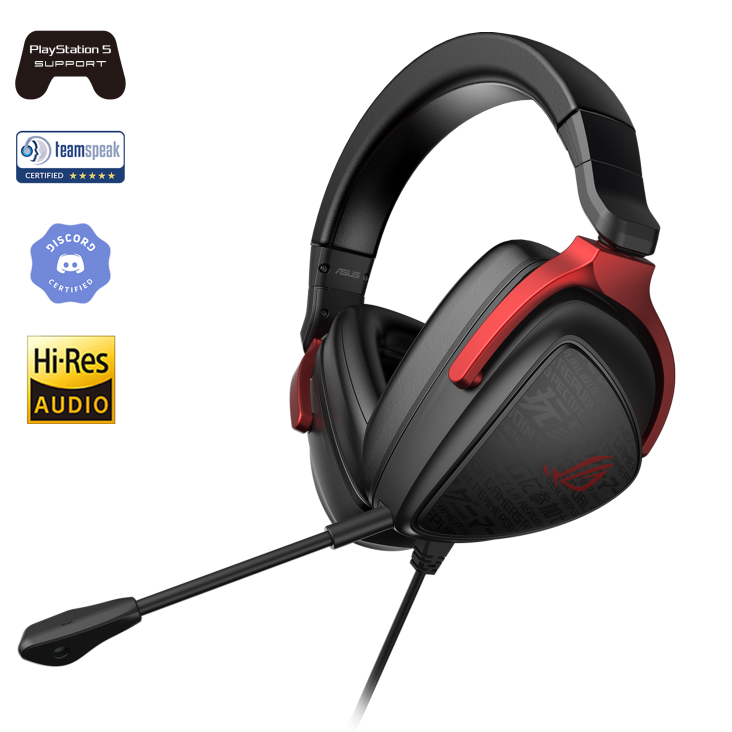 ASUS ROG Delta S Core Gaming Headset | 50mm ASUS Essence Drivers | Virtual 7.1 Surround | Discord-Certified Mic | 3.5mm Wired | Multi-Platform Compatible | 270g Lightweight Design