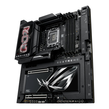 ASUS ROG Maximus Z890 Extreme | ATX Motherboard with Intel Z890 Chipset, PCIe 5.0, DDR5, Thunderbolt 4, Wi-Fi 7, Dual 10G LAN, and 5" LCD Display