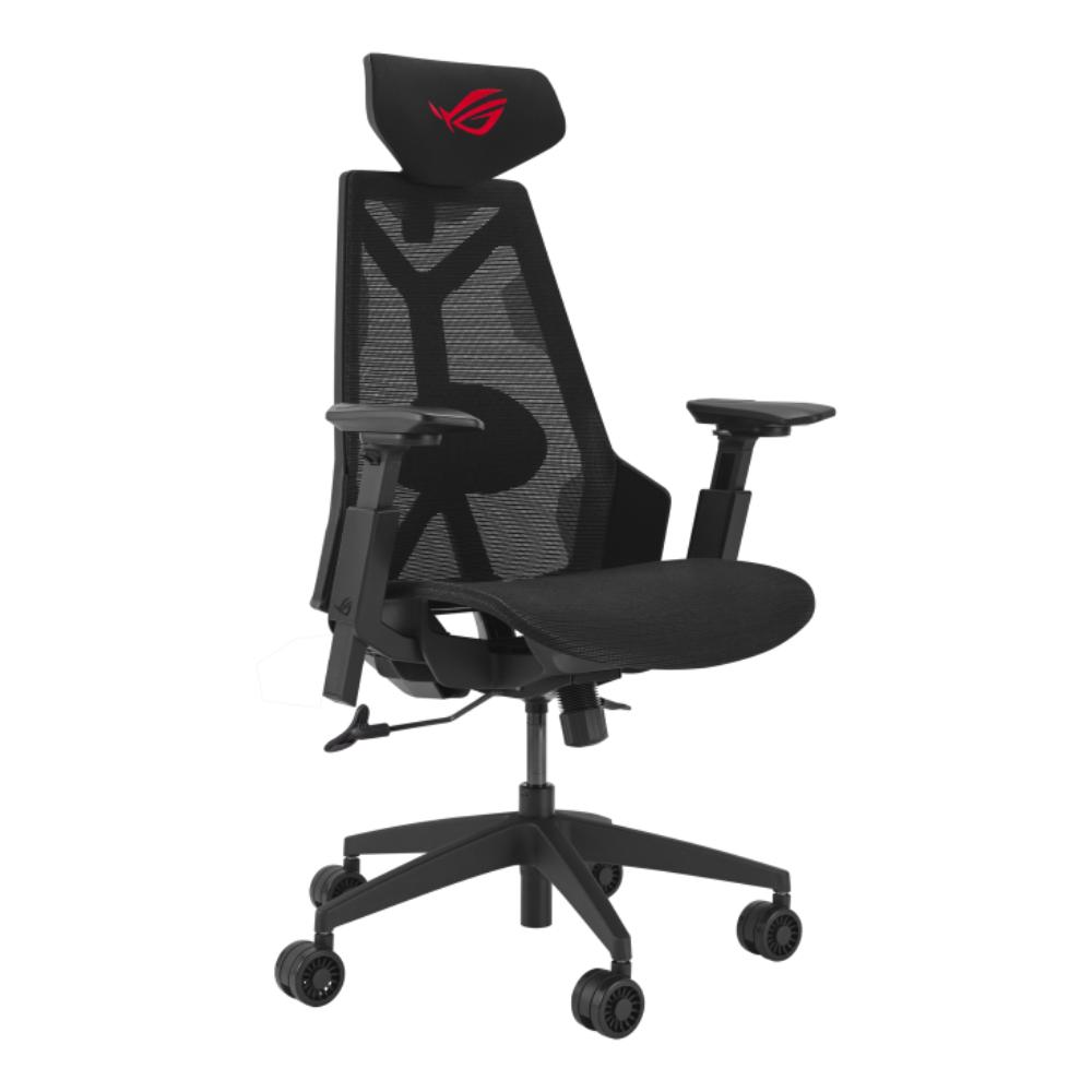 ASUS ROG Destrier Core Gaming Chair | Cyborg-Inspired Design, Ergonomic Adjustability, Mobile Gaming Support