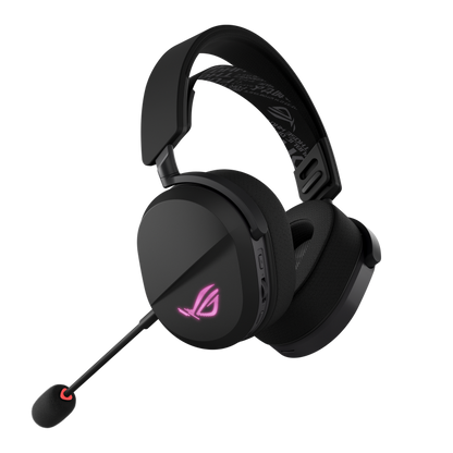 ASUS ROG Pelta | Tri-Mode RGB Gaming Headset | ROG SpeedNova Wireless | 50mm Titanium-Plated Drivers | 10mm Super-Wideband Boom Mic