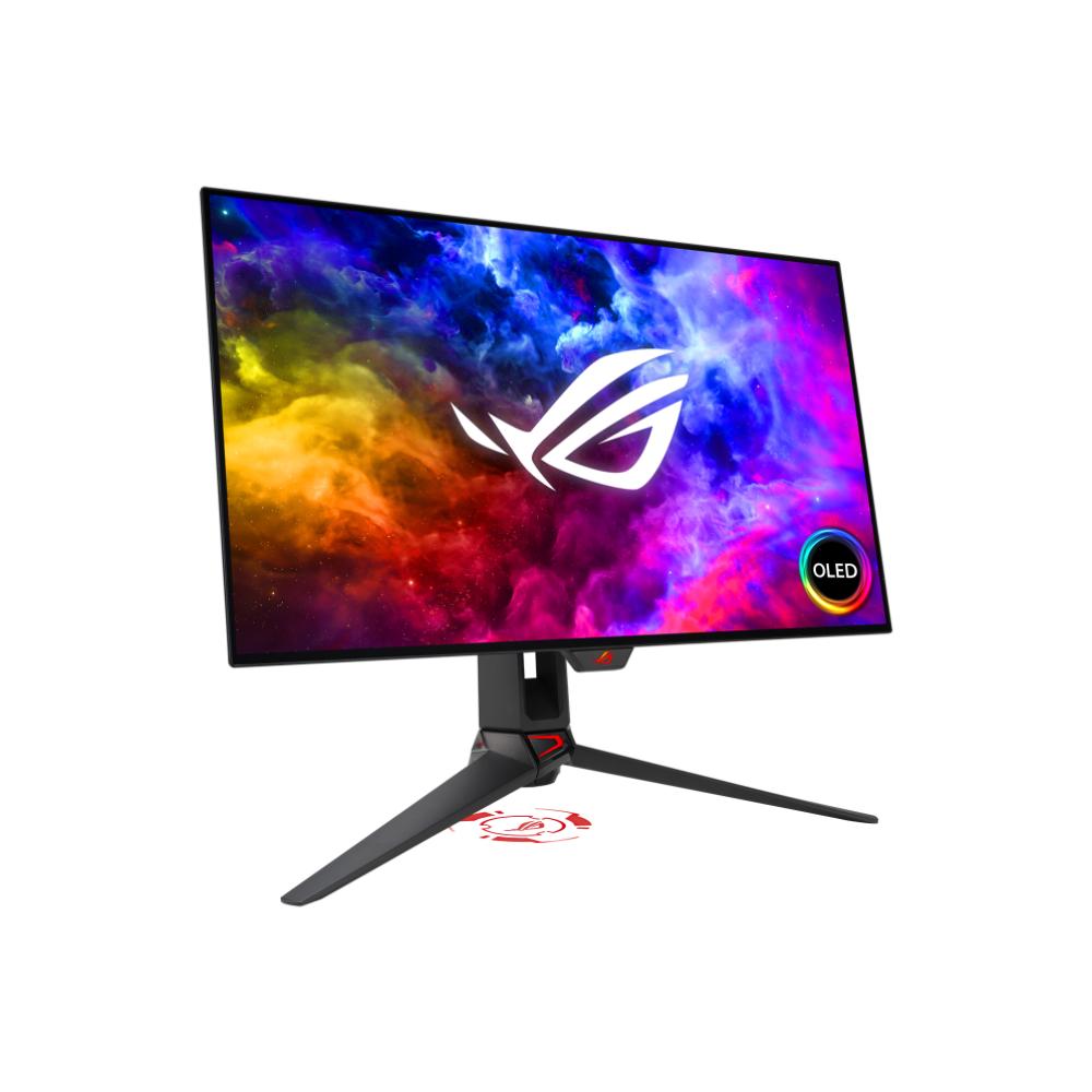 ASUS ROG Swift OLED PG27AQDM | 26.5" QHD OLED Gaming Monitor | 240Hz | 0.03ms Response | HDR10 | G-SYNC Compatible | Adaptive-Sync | Anti-Glare | Ergonomic Design