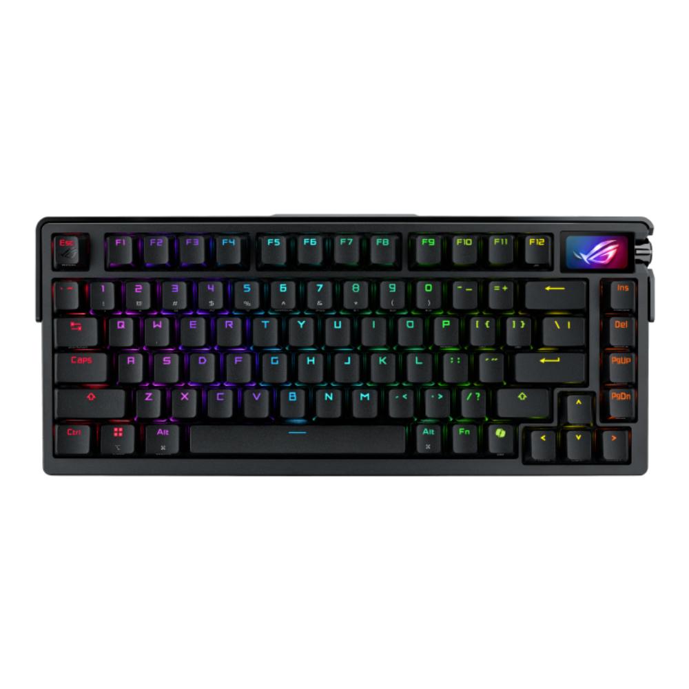 ASUS M702 ROG Azoth Extreme Gaming Keyboard | 75% Compact | ROG RX Optical Switches | Gasket Mount | OLED Display | Tri-Mode Wireless | MacOS Support