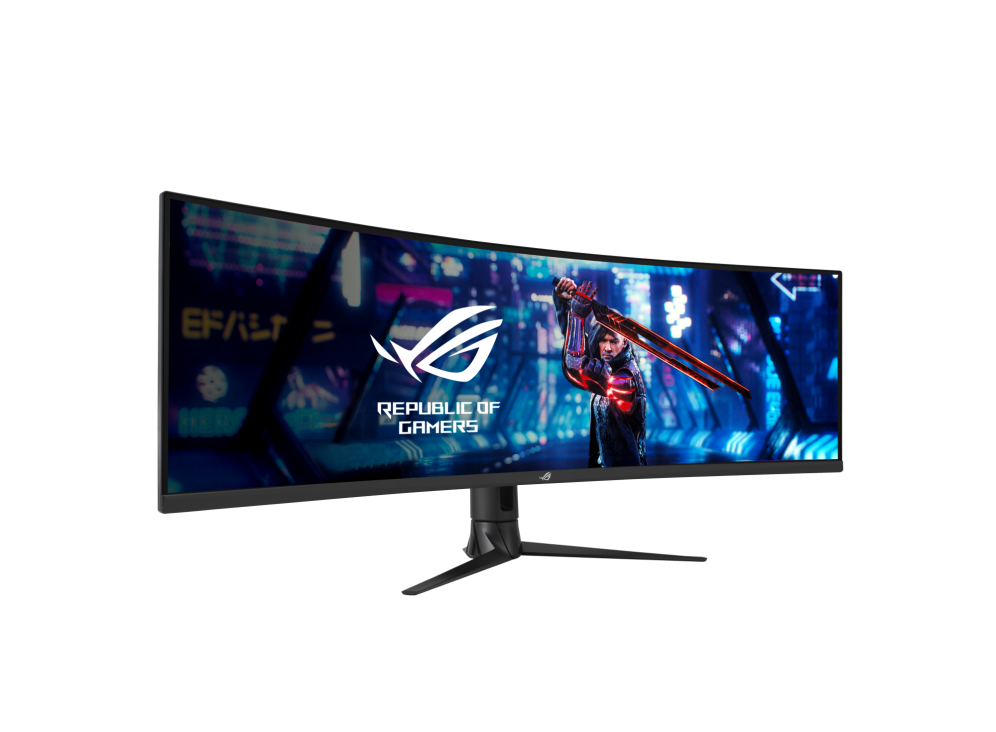 ASUS ROG Strix XG49WCR | Super Ultra-wide Gaming Monitor | 49”, Double QHD 32:9 (5120 x 1440) | Curved