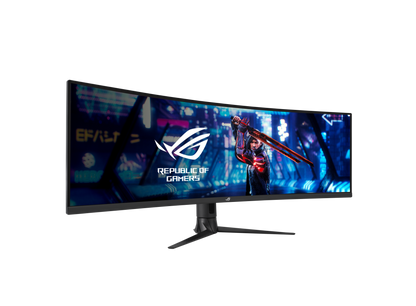 ASUS ROG Strix XG49WCR | Super Ultra-wide Gaming Monitor | 49”, Double QHD 32:9 (5120 x 1440) | Curved