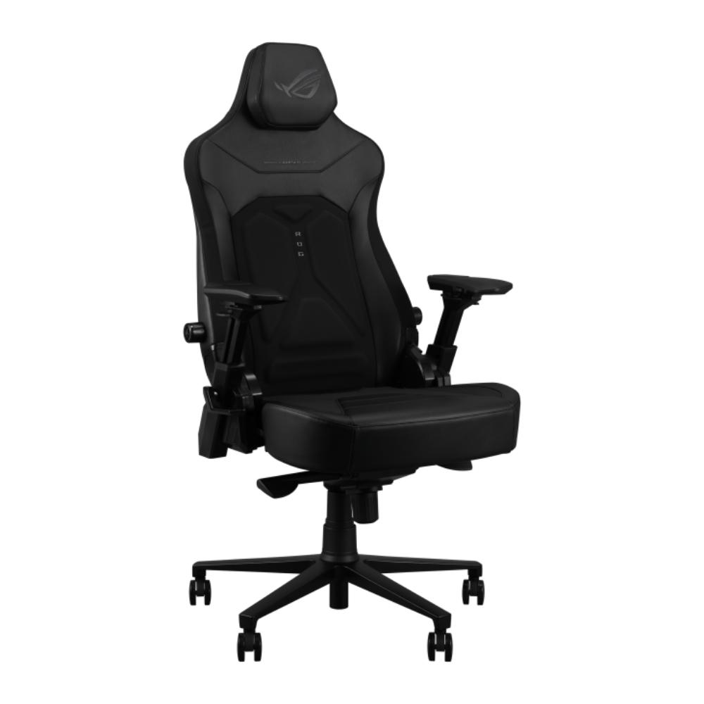 ASUS ROG Courser Core Gaming Chair | 4D Armrests | 4D Lumbar Support | Magnetic Headrest | 155° Recline | Ultrawide Seat | Premium PU