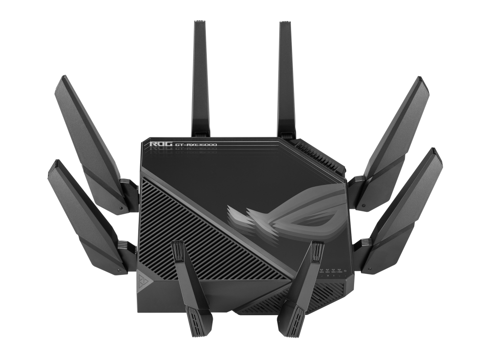 ASUS ROG Rapture GT-AXE16000 | quad-band WiFi 6E (802.11ax) gaming router | (16000 Mbps)