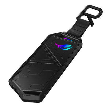 ASUS ROG Strix Arion ESD-S1C SSD Enclosure | USB-C™ 3.2 Gen 2, Aura Sync RGB, Aluminum Alloy Build, and Tool-Free Installation