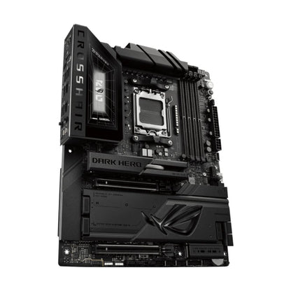 ASUS ROG CROSSHAIR X870E DARK HERO Motherboard | AMD X870E | AM5 | DDR5 256GB | PCIe 5.0 | 5x M.2 | 10GbE + 5GbE | Wi-Fi 7 | USB4 | 60W USB-C PD | ATX
