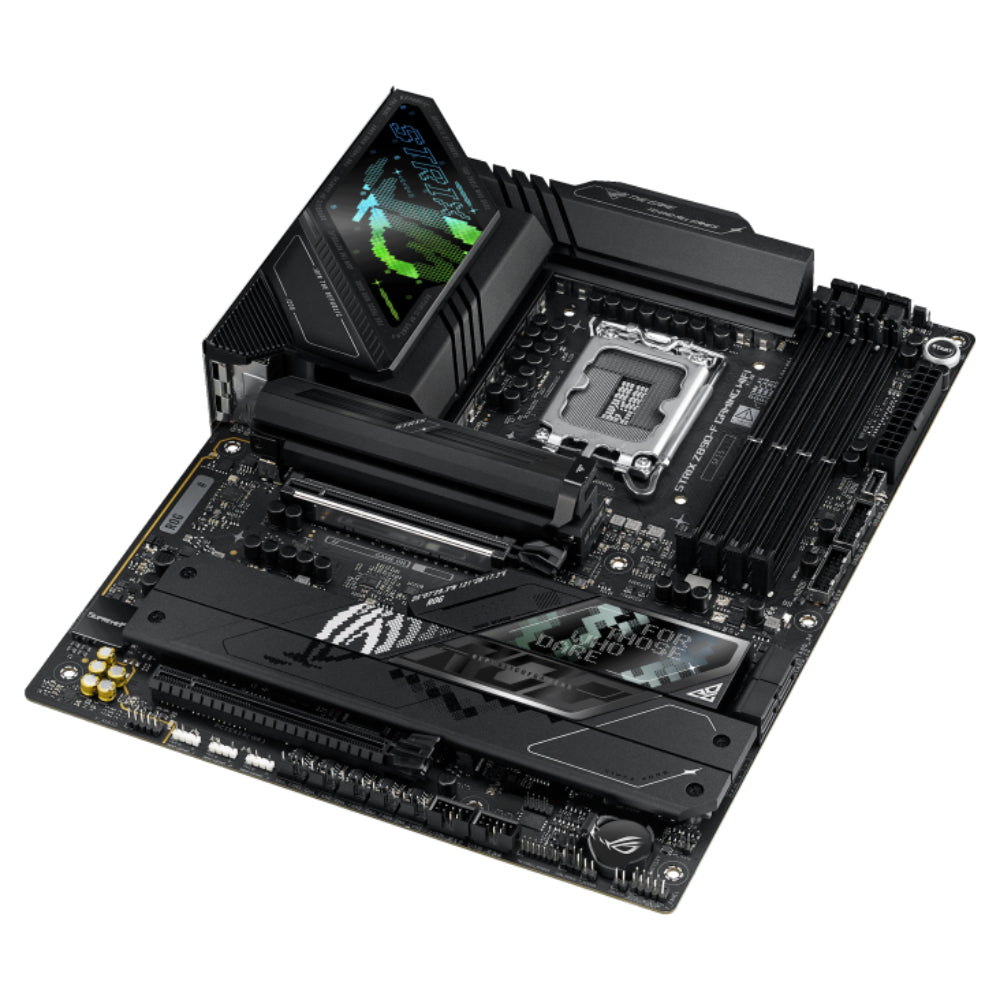 ASUS ROG STRIX Z890-F GAMING WIFI | ATX Motherboard with Intel® Z890 Chipset, PCIe 5.0, Thunderbolt™ 4, Wi-Fi 7, NPU Boosting, and Polymo RGB Lighting