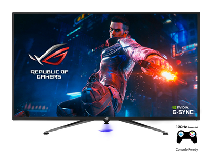 ASUS ROG SWIFT PG43UQ | The world's first 43-inch gaming monitor With (DSC) technology