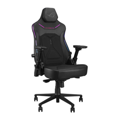ASUS ROG Courser Gaming Chair | 4D Armrests | RGB Lighting | 4D Lumbar Support | Magnetic Headrest | 155° Recline