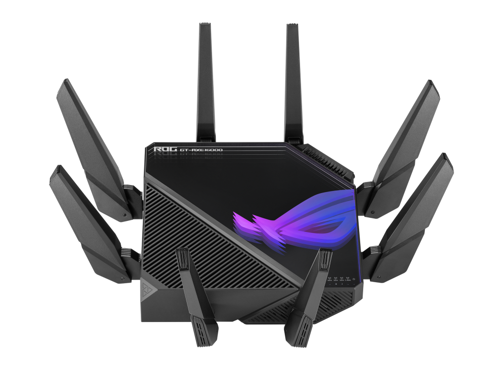 ASUS ROG Rapture GT-AXE16000 | quad-band WiFi 6E (802.11ax) gaming router | (16000 Mbps)