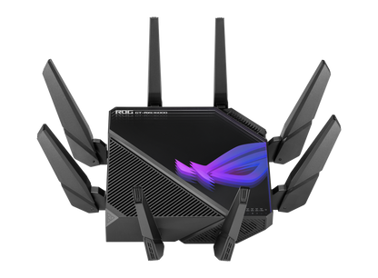 ASUS ROG Rapture GT-AXE16000 | quad-band WiFi 6E (802.11ax) gaming router | (16000 Mbps)