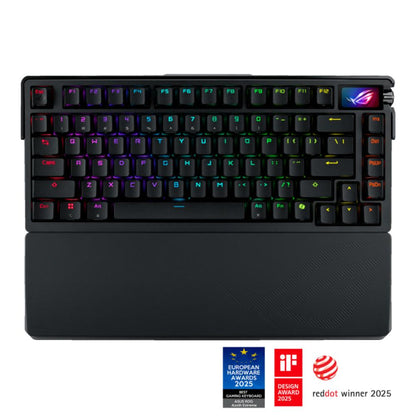 ASUS M702 ROG Azoth Extreme Gaming Keyboard | 75% Compact | ROG RX Optical Switches | Gasket Mount | OLED Display | Tri-Mode Wireless | MacOS Support