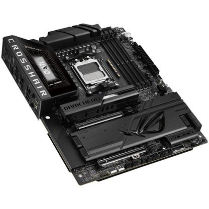 ASUS ROG CROSSHAIR X870E DARK HERO Motherboard | AMD X870E | AM5 | DDR5 256GB | PCIe 5.0 | 5x M.2 | 10GbE + 5GbE | Wi-Fi 7 | USB4 | 60W USB-C PD | ATX