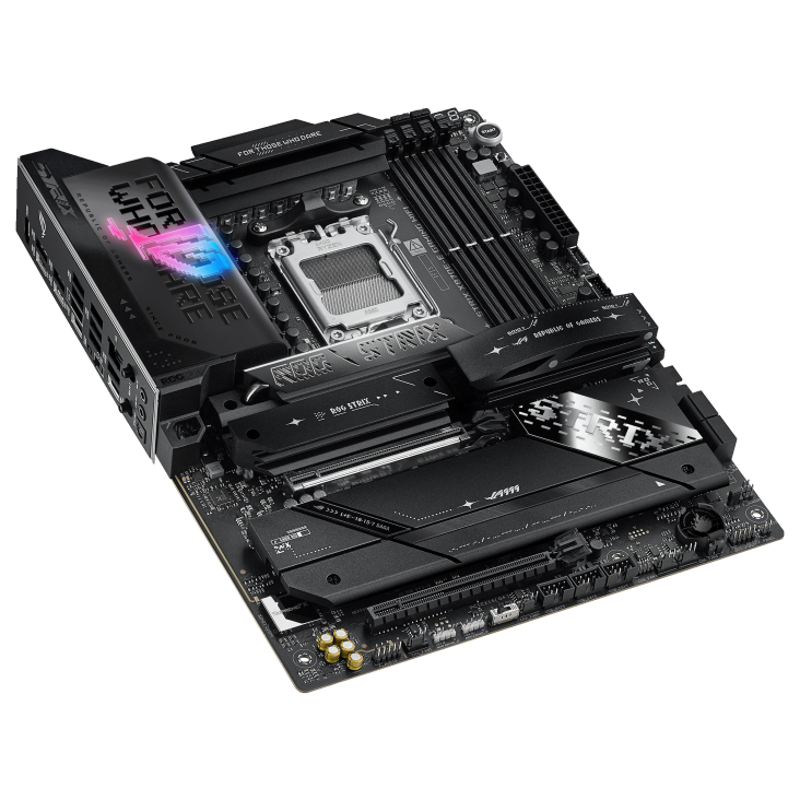 ASUS ROG STRIX X870E-E GAMING WIFI | AM5 ATX AI-Optimized Gaming Motherboard