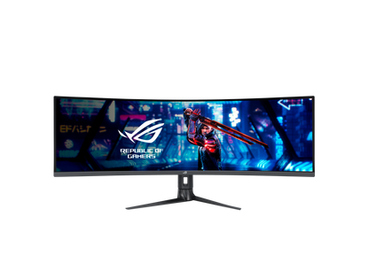 ASUS ROG Strix XG49WCR | Super Ultra-wide Gaming Monitor | 49”, Double QHD 32:9 (5120 x 1440) | Curved