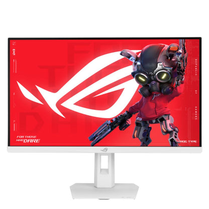 ASUS ROG Strix XG27ACMES-W | 27" QHD 255Hz Fast IPS Gaming Monitor (0.3ms, ELMB Sync, HDR400, USB-C – White Edition)