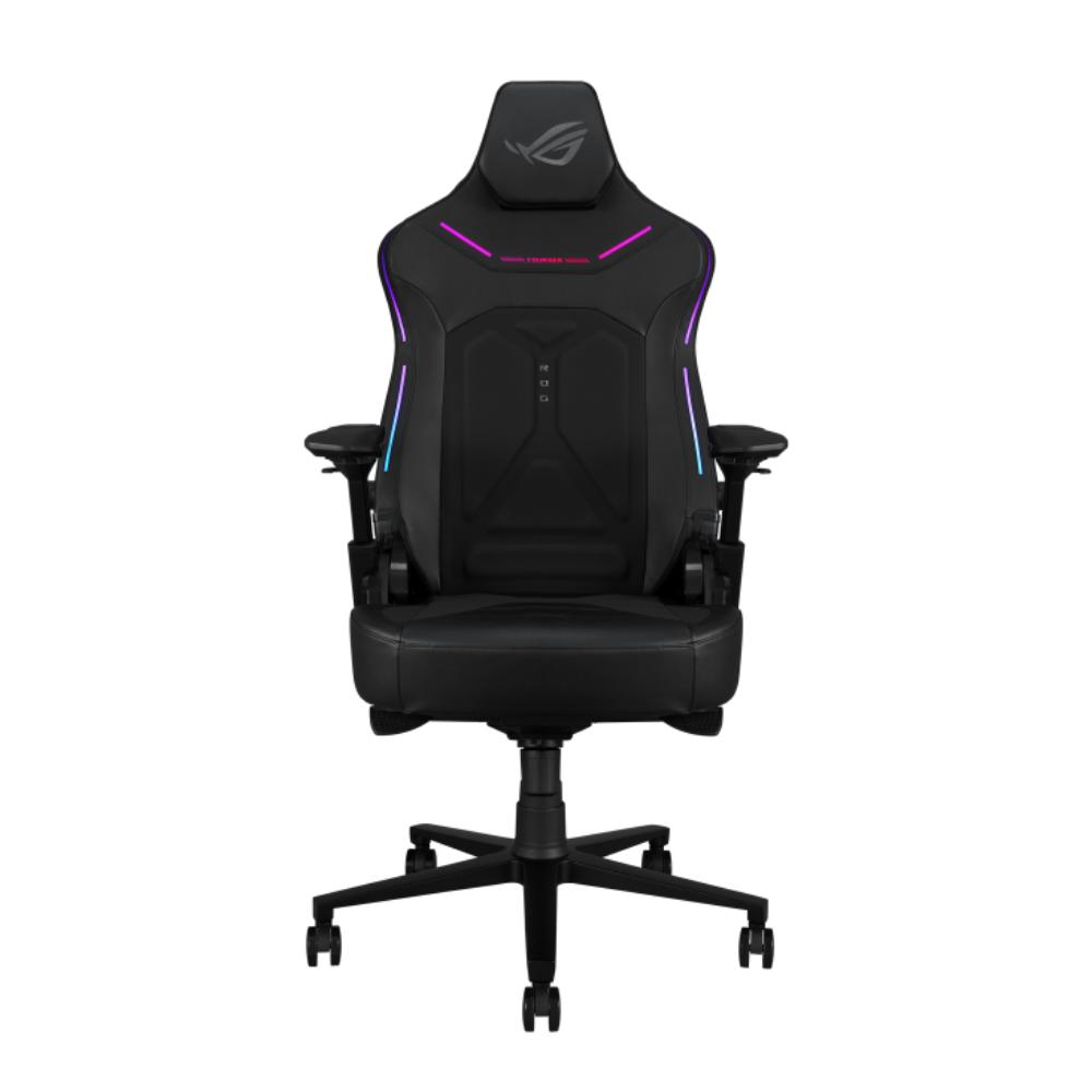 ASUS ROG Courser Gaming Chair | 4D Armrests | RGB Lighting | 4D Lumbar Support | Magnetic Headrest | 155° Recline