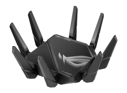 ASUS ROG Rapture GT-AXE16000 | quad-band WiFi 6E (802.11ax) gaming router | (16000 Mbps)