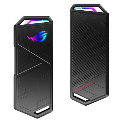ASUS ROG Strix Arion ESD-S1C SSD Enclosure | USB-C™ 3.2 Gen 2, Aura Sync RGB, Aluminum Alloy Build, and Tool-Free Installation