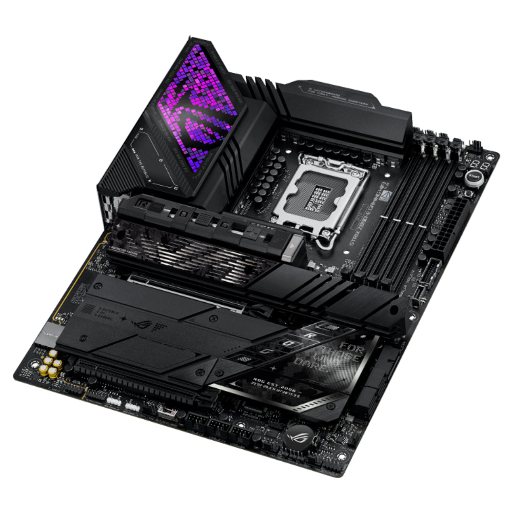 ASUS ROG STRIX Z890-E GAMING WIFI | ATX Motherboard with Intel Z890 Chipset, DDR5 Support, Thunderbolt 4, Wi-Fi 7, and 7x M.2 Slots