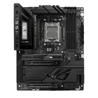 ASUS ROG CROSSHAIR X870E DARK HERO Motherboard | AMD X870E | AM5 | DDR5 256GB | PCIe 5.0 | 5x M.2 | 10GbE + 5GbE | Wi-Fi 7 | USB4 | 60W USB-C PD | ATX