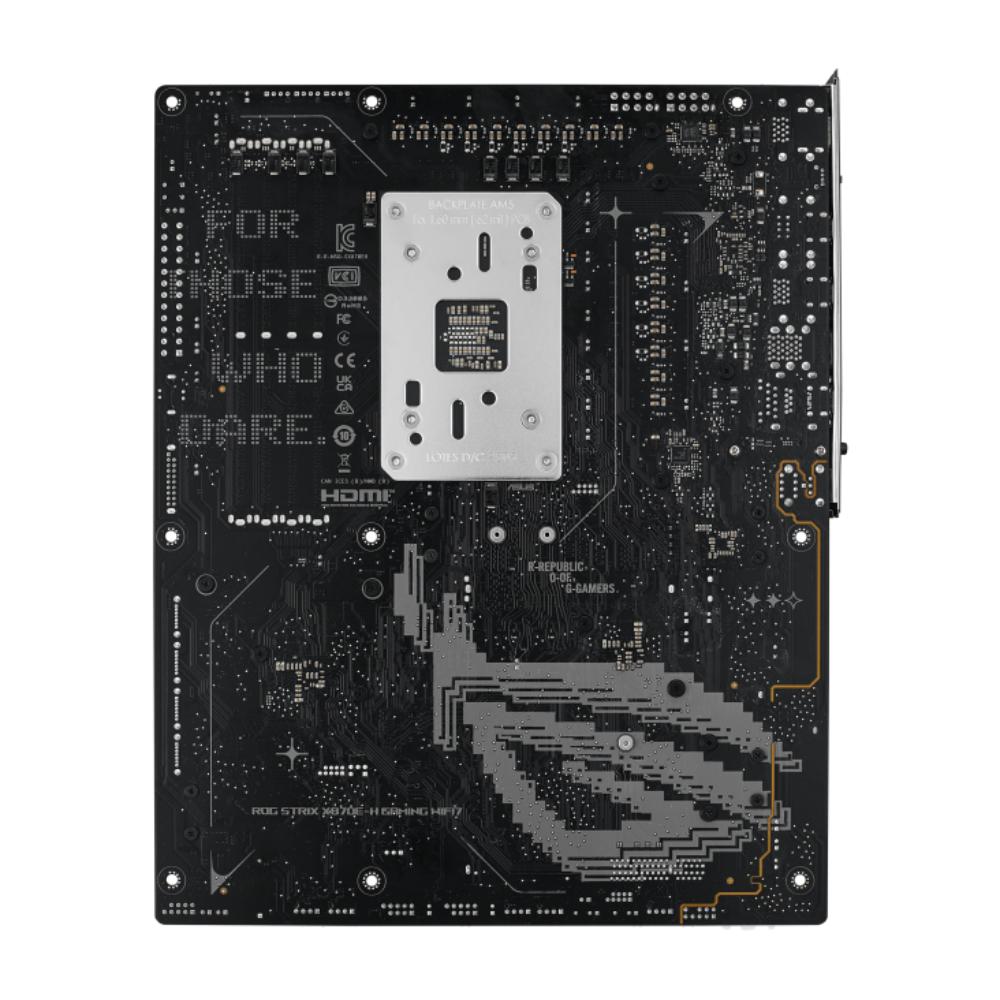 ASUS ROG STRIX X870E-H GAMING WIFI7 Motherboard | AMD X870E | AM5 | PCIe 5.0 | Wi-Fi 7 | Dual USB4 | 4 x M.2 | ATX