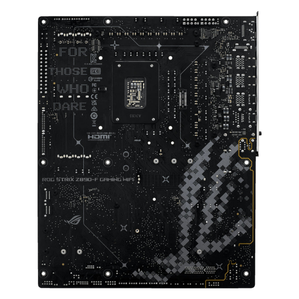 ASUS ROG STRIX Z890-F GAMING WIFI | ATX Motherboard with Intel® Z890 Chipset, PCIe 5.0, Thunderbolt™ 4, Wi-Fi 7, NPU Boosting, and Polymo RGB Lighting