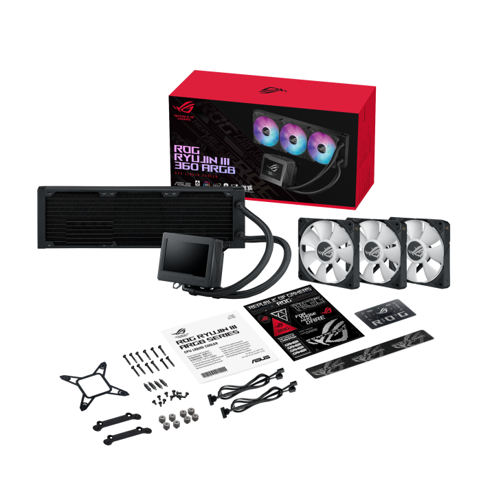 ASUS ROG | RYUJIN III 360 ARGB | CPU Liquid Cooler | BLACK