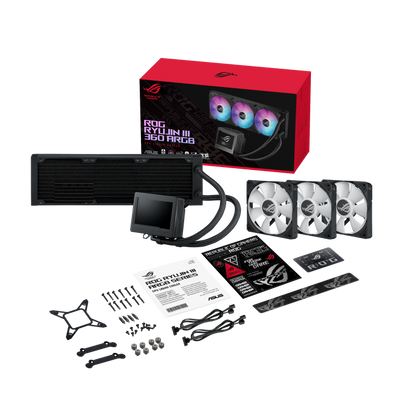 ASUS ROG | RYUJIN III 360 ARGB | CPU Liquid Cooler | BLACK