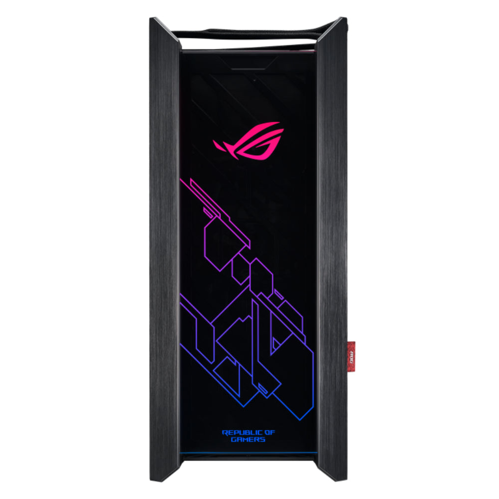 ROG GX601 Strix Helios Premium RGB Mid-Tower Case | Black & White | Tempered Glass, Vertical GPU Support, and 420mm Radiator Compatibility