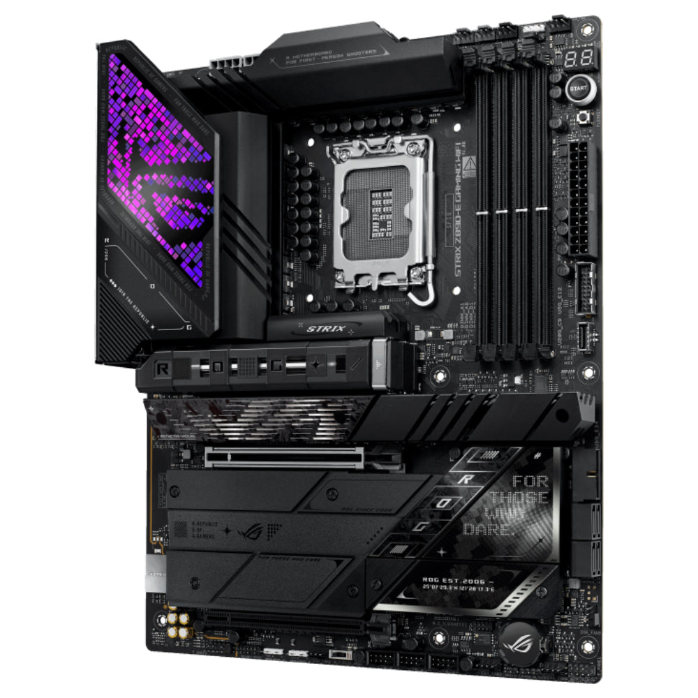 ASUS ROG STRIX Z890-E GAMING WIFI | ATX Motherboard with Intel Z890 Chipset, DDR5 Support, Thunderbolt 4, Wi-Fi 7, and 7x M.2 Slots