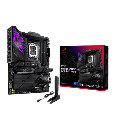 ASUS ROG STRIX Z890-E GAMING WIFI | High-Performance AI-Ready Gaming Motherboard