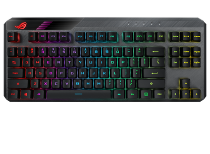 ASUS ROG Claymore II | Modular 80%/100% Gaming Keyboard | ROG RX Optical Switches | Wireless 2.4G | Detachable Numpad & Wrist Rest