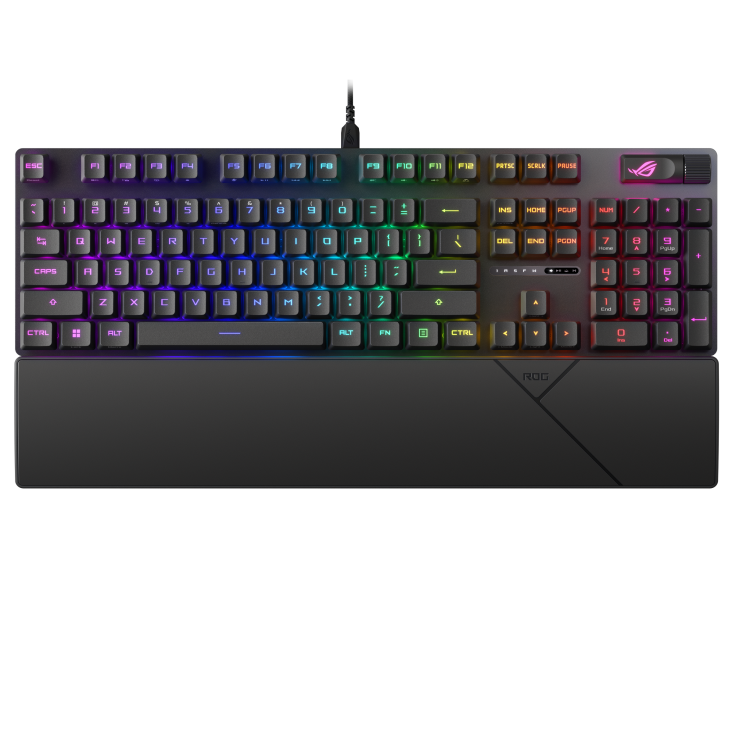 ASUS ROG Strix Scope II RX | Gaming Keyboard with Pre-lubed ROG RX Optical Switches | XA11