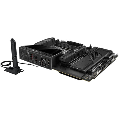 ASUS ROG CROSSHAIR X870E DARK HERO Motherboard | AMD X870E | AM5 | DDR5 256GB | PCIe 5.0 | 5x M.2 | 10GbE + 5GbE | Wi-Fi 7 | USB4 | 60W USB-C PD | ATX