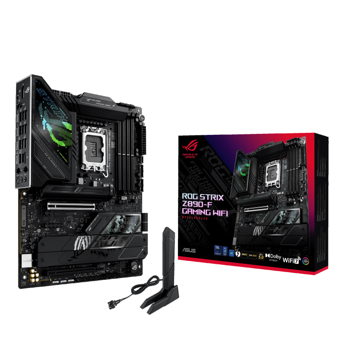 ASUS ROG STRIX Z890-F GAMING WIFI | AI-Driven Gaming Motherboard